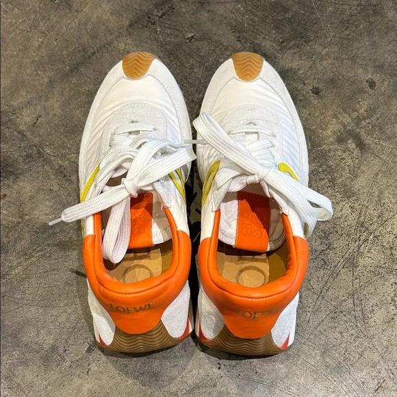 Loewe Sneakers in White, Orange, and Yellow size 39 - Picture 3 of 7